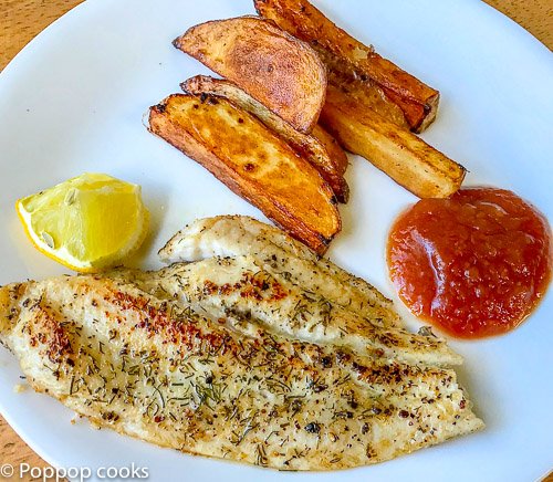 quick and easy catfish weeknight dinner – gluten free  – paleo