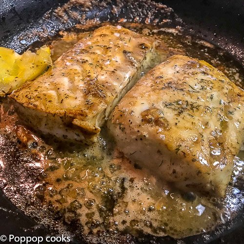 Quick and Easy Codfish Filet Dinner-6-poppopcooks.com-gluten free-paleo-seafood