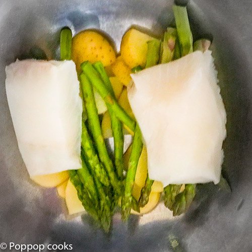 One Sheetpan Codfish Fillet Dinner - poppopcooks.com - quick and easy - gluten free - paleo