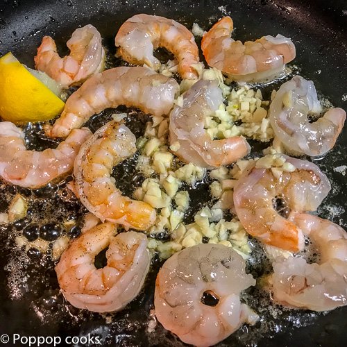 Buttery Lemony Garlicky Shrimp-2-poppopcooks.com-quick and easy