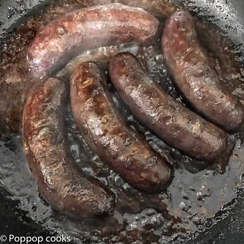 Rustic Italian Sausage Recipe-poppopcooks.com-quick and easy-gluten free- paleo