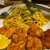 parmesan crusted fried shrimp