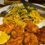 parmesan crusted fried shrimp