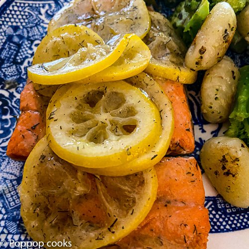 Lemon Garlic Salmon