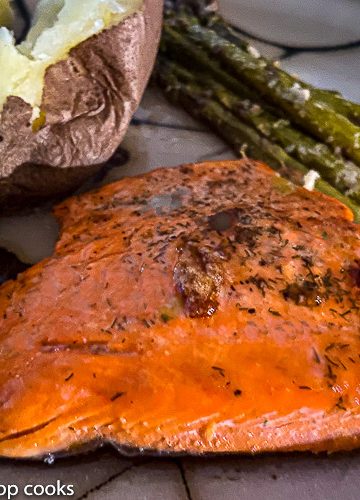 Pan fried salmon recipe