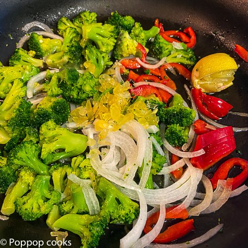 lemon sage chicken veggies