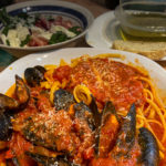 mussels in tomato sauce