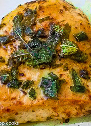 Chicken butter basil