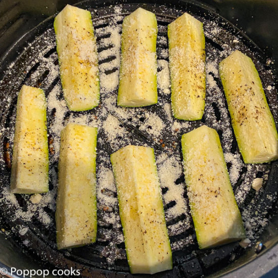 zucchini in the air fryer