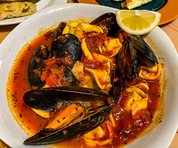 Mussels Fra Diavolo