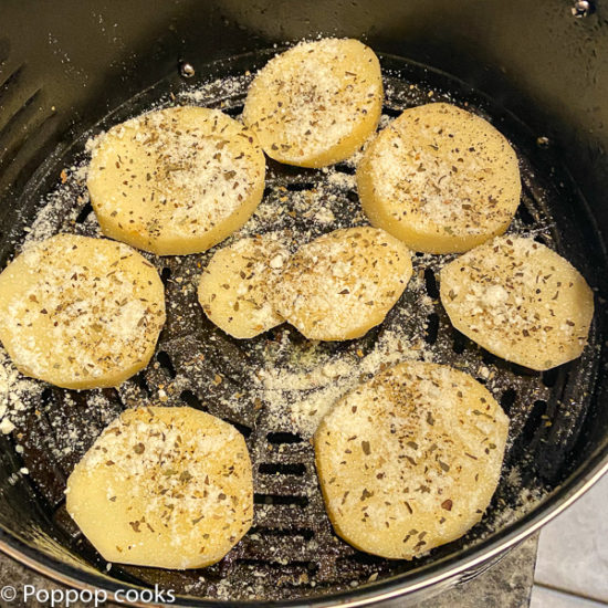 air frier potatoes