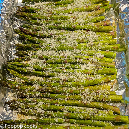 Asparagus with Parmesan