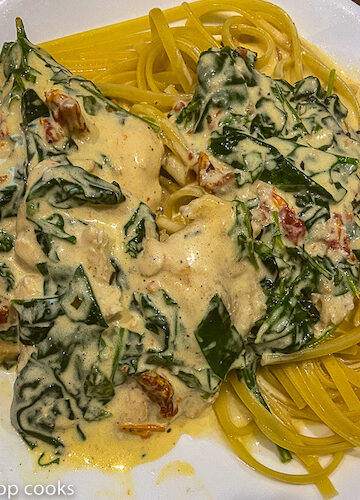 CreamyItalian Chicken Alfredo