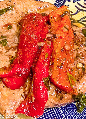 chicken red peppers