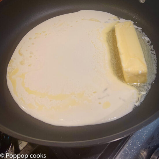 butter and creaminess the skillet