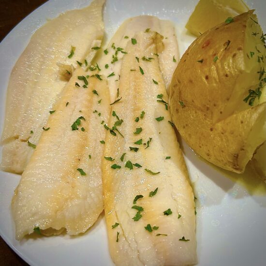 Flounder With Lemon Butter Sauce Poppop Cooks